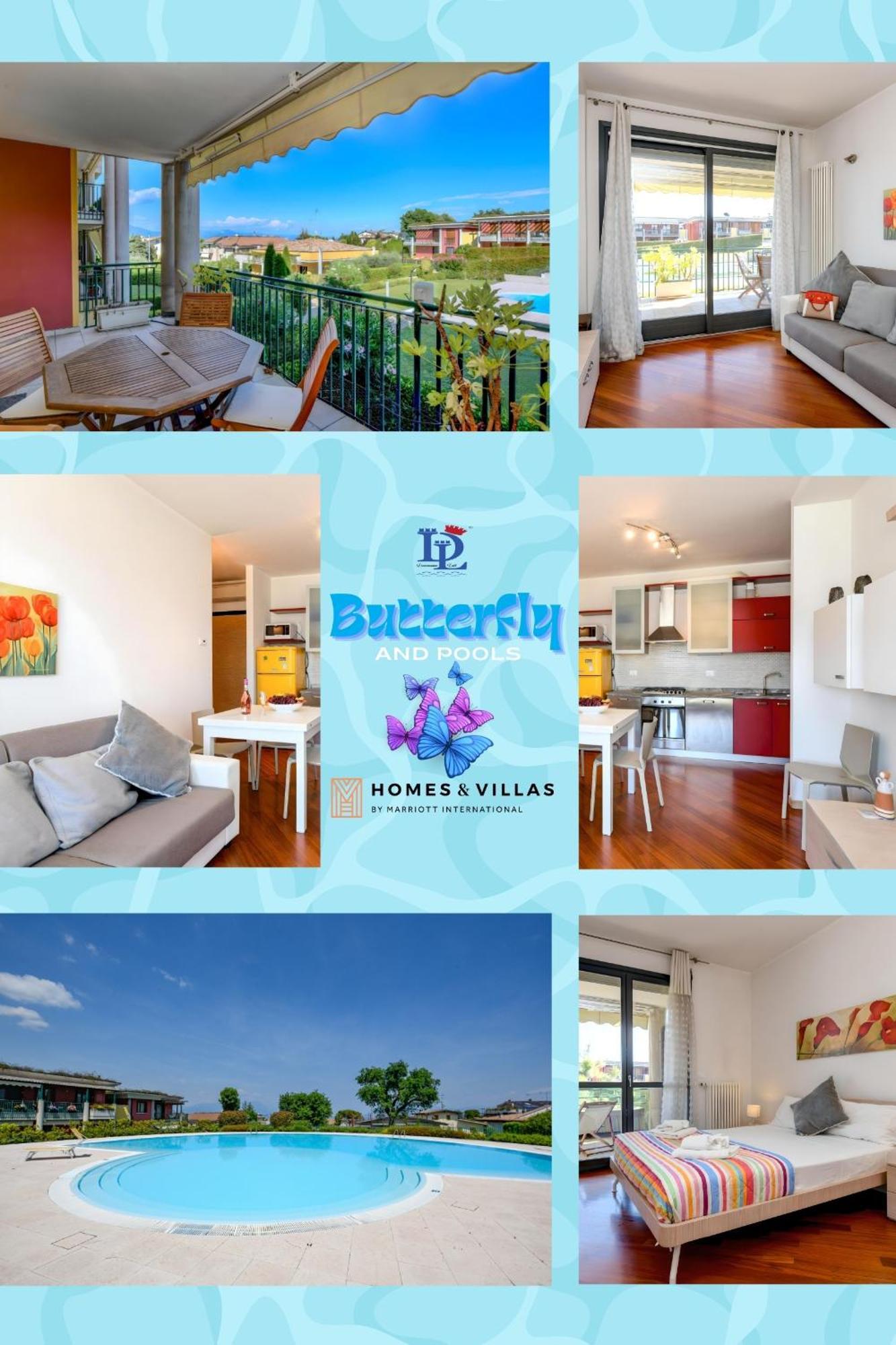 Desenzanoloft Official Partner Marriott Homes & Villas -Butterfly And 5 Pools Family Apartment Desenzano del Garda Buitenkant foto